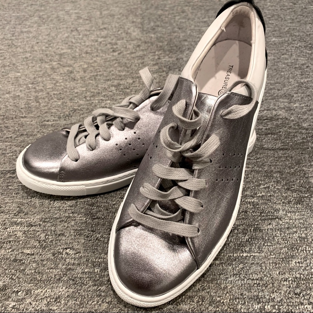 Treasure & Bond Metallic Sneakers